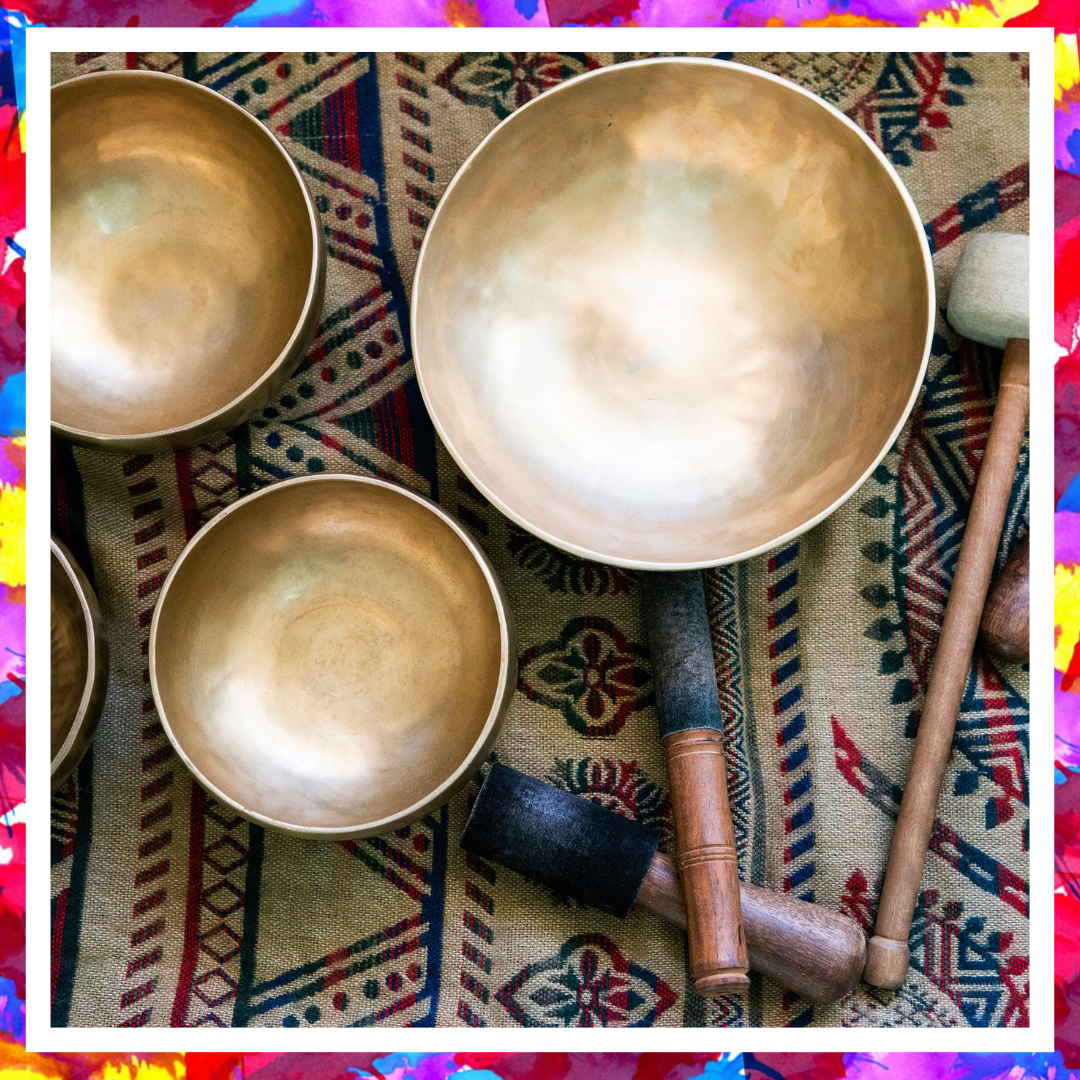 Tibetan bowls used for sound healing